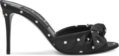 Klapki damskie na lato Dolce & Gabbana ze sklepu: eobuwie.pl w kategorii: Klapki damskie - zdjęcie WP-EBWP-9KUZS-09B_0000305315809