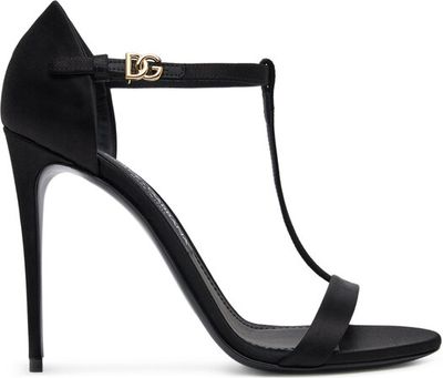 Sandały damskie na lato Dolce & Gabbana ze sklepu: eobuwie.pl w kategorii: Sandały damskie - zdjęcie WP-EBWP-9KUZS-09B_0000305315823