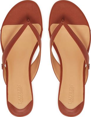 Klapki damskie na lato LAUREN RALPH LAUREN ze sklepu: eobuwie.pl w kategorii: Klapki damskie - zdjęcie WP-EBWP-9KUZS-09B_0000305343406