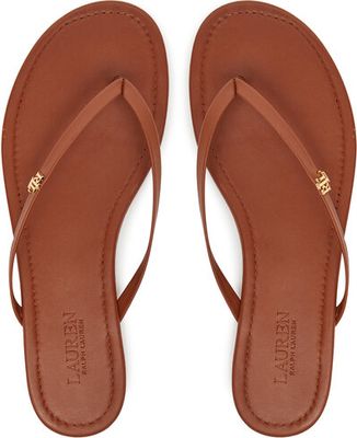 Klapki damskie na lato LAUREN RALPH LAUREN ze sklepu: eobuwie.pl w kategorii: Klapki damskie - zdjęcie WP-EBWP-9KUZS-09B_0000305343642