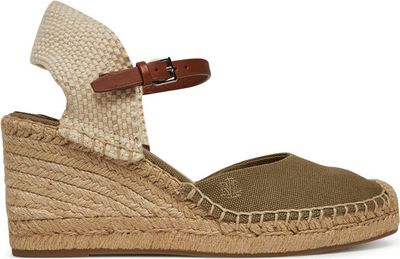 Espadryle damskie letnie LAUREN RALPH LAUREN ze sklepu: eobuwie.pl w kategorii: Espadryle damskie - zdjęcie WP-EBWP-9KUZS-09B_0000305343949