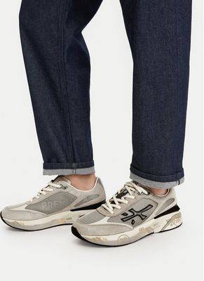 Buty sportowe męskie na wiosnę Premiata ze sklepu: eobuwie.pl w kategorii: Buty sportowe męskie - zdjęcie WP-EBWP-9KUZS-09B_0000305346995