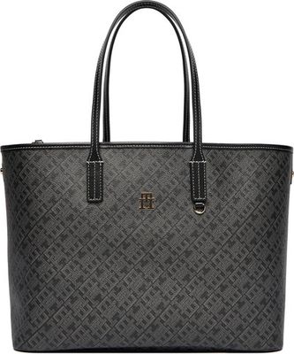 Shopper bag elegancka Tommy Hilfiger ze sklepu: eobuwie.pl w kategorii: Torby Shopper bag - zdjęcie WP-EBWP-9KUZS-09B_0000305369239