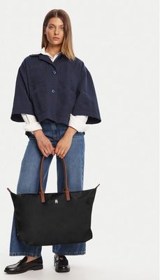 Shopper bag wakacyjna Tommy Hilfiger ze sklepu: eobuwie.pl w kategorii: Torby Shopper bag - zdjęcie WP-EBWP-9KUZS-09B_0000305370112