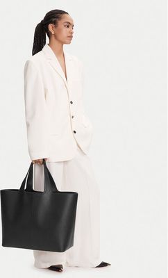 Shopper bag na zimę Elisabetta Franchi ze sklepu: eobuwie.pl w kategorii: Torby Shopper bag - zdjęcie WP-EBWP-9KUZS-09B_0000305432414