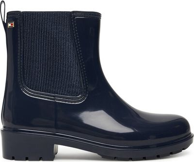 Kalosze damskie Tommy Hilfiger ze sklepu: eobuwie.pl w kategorii: Kalosze damskie - zdjęcie WP-EBWP-9KUZS-09B_0000305435941