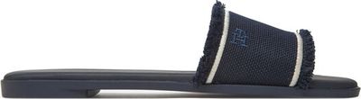 Klapki damskie na lato Tommy Hilfiger ze sklepu: eobuwie.pl w kategorii: Klapki damskie - zdjęcie WP-EBWP-9KUZS-09B_0000305435996