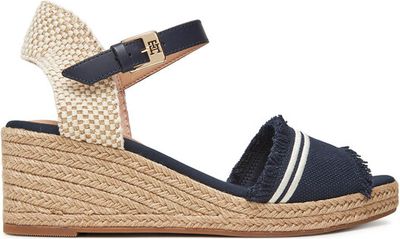 Espadryle damskie letnie Tommy Hilfiger ze sklepu: eobuwie.pl w kategorii: Espadryle damskie - zdjęcie WP-EBWP-9KUZS-09B_0000305436047