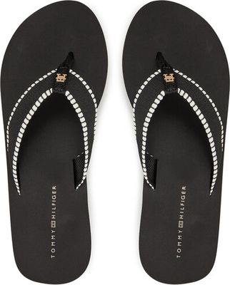Tommy Hilfiger - Klapki damskie na lato ze sklepu: eobuwie.pl w kategorii: Klapki damskie - zdjęcie WP-EBWP-9KUZS-09B_0000305436535