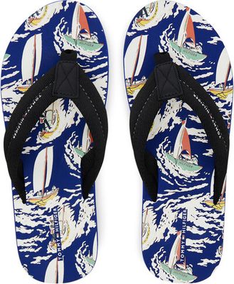 Klapki męskie na lato Tommy Hilfiger ze sklepu: eobuwie.pl w kategorii: Klapki męskie - zdjęcie WP-EBWP-9KUZS-09B_0000305436931