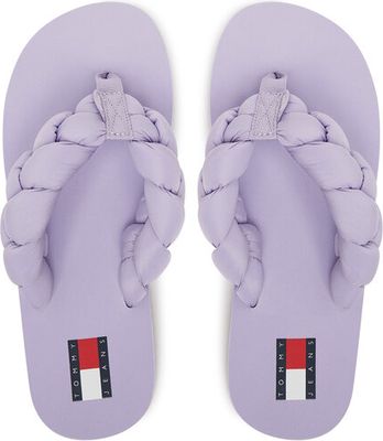 Klapki damskie na lato Tommy Jeans ze sklepu: eobuwie.pl w kategorii: Klapki damskie - zdjęcie WP-EBWP-9KUZS-09B_0000305437532