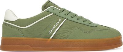 Tommy Jeans - Buty sportowe męskie wiosenne ze sklepu: eobuwie.pl w kategorii: Buty sportowe męskie - zdjęcie WP-EBWP-9KUZS-09B_0000305438072