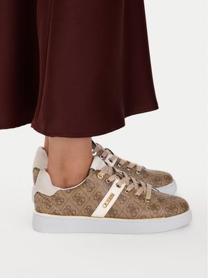 Buty sportowe damskie wiosenne Guess ze sklepu: eobuwie.pl w kategorii: Buty sportowe damskie - zdjęcie WP-EBWP-9KUZS-09B_0000305474339