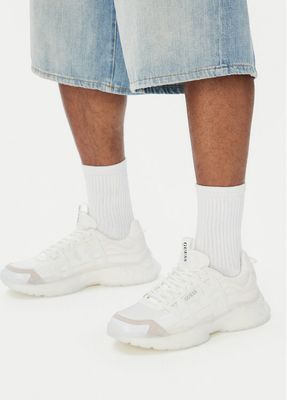 Buty sportowe męskie na wiosnę Guess ze sklepu: eobuwie.pl w kategorii: Buty sportowe męskie - zdjęcie WP-EBWP-9KUZS-09B_0000305475596