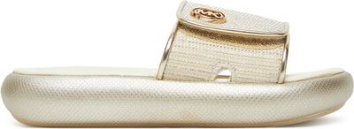 Klapki dziecięce na lato Michael Michael Kors ze sklepu: eobuwie.pl w kategorii: Klapki dziecięce - zdjęcie WP-EBWP-9KUZS-09B_0000305495556