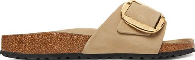 BIRKENSTOCK - Klapki damskie na lato ze sklepu: eobuwie.pl w kategorii: Klapki damskie - zdjęcie WP-EBWP-9KUZS-09B_0000305497635