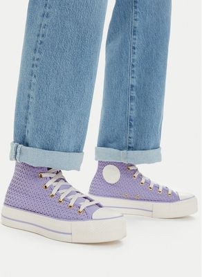 Trampki damskie na wiosnę Converse ze sklepu: eobuwie.pl w kategorii: Trampki damskie - zdjęcie WP-EBWP-9KUZS-09B_0000305511935
