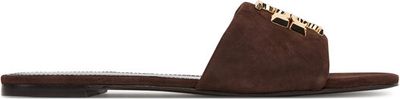 Klapki damskie na lato Tory Burch ze sklepu: eobuwie.pl w kategorii: Klapki damskie - zdjęcie WP-EBWP-9KUZS-09B_0000305514264