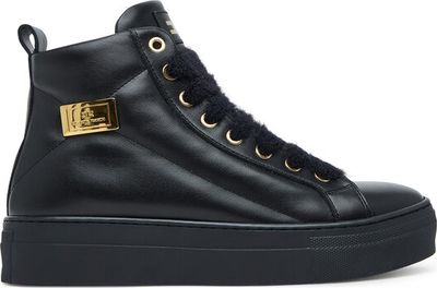 Buty zimowe dziecięce zimowe Elisabetta Franchi ze sklepu: eobuwie.pl w kategorii: Buty zimowe dziecięce - zdjęcie WP-EBWP-9KUZS-09B_0000305515797