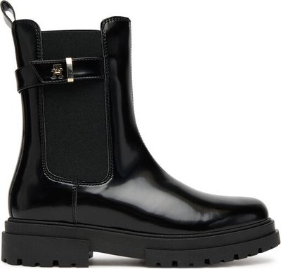 Buty zimowe dziecięce na zimę Tommy Hilfiger ze sklepu: eobuwie.pl w kategorii: Buty zimowe dziecięce - zdjęcie WP-EBWP-9KUZS-09B_0000305516039