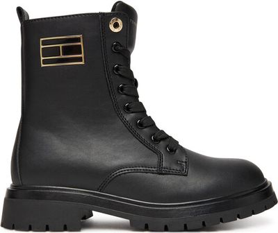 Buty zimowe dziecięce na zimę Tommy Hilfiger ze sklepu: eobuwie.pl w kategorii: Buty zimowe dziecięce - zdjęcie WP-EBWP-9KUZS-09B_0000305518217