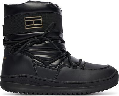 Buty zimowe dziecięce na zimę Tommy Hilfiger ze sklepu: eobuwie.pl w kategorii: Buty zimowe dziecięce - zdjęcie WP-EBWP-9KUZS-09B_0000305518279