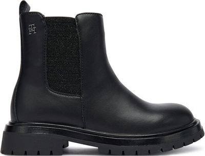 Buty zimowe dziecięce na zimę Tommy Hilfiger ze sklepu: eobuwie.pl w kategorii: Buty zimowe dziecięce - zdjęcie WP-EBWP-9KUZS-09B_0000305518316