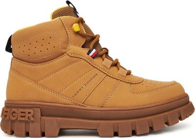 Buty zimowe dziecięce na zimę Tommy Hilfiger ze sklepu: eobuwie.pl w kategorii: Buty zimowe dziecięce - zdjęcie WP-EBWP-9KUZS-09B_0000305518385