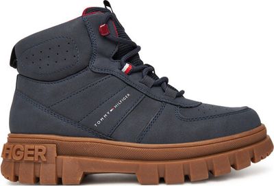 Buty zimowe dziecięce na zimę Tommy Hilfiger ze sklepu: eobuwie.pl w kategorii: Buty zimowe dziecięce - zdjęcie WP-EBWP-9KUZS-09B_0000305518408