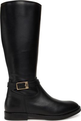 Kozaki damskie zimowe Tommy Hilfiger ze sklepu: eobuwie.pl w kategorii: Kozaki damskie - zdjęcie WP-EBWP-9KUZS-09B_0000305518590