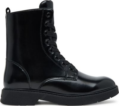 Buty zimowe dziecięce na zimę Calvin Klein ze sklepu: eobuwie.pl w kategorii: Buty zimowe dziecięce - zdjęcie WP-EBWP-9KUZS-09B_0000305519597