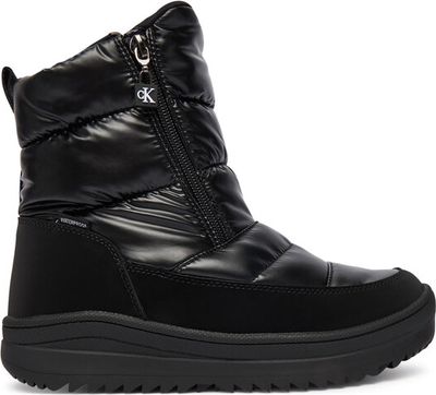 Buty zimowe dziecięce na zimę Calvin Klein ze sklepu: eobuwie.pl w kategorii: Buty zimowe dziecięce - zdjęcie WP-EBWP-9KUZS-09B_0000305519900