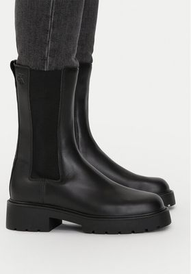 Botki jesienne Calvin Klein ze sklepu: eobuwie.pl w kategorii: Botki - zdjęcie WP-EBWP-9KUZS-09B_0000305525444