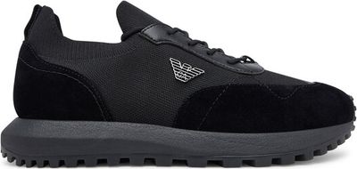 Buty sportowe męskie jesienne Emporio Armani ze sklepu: eobuwie.pl w kategorii: Buty sportowe męskie - zdjęcie WP-EBWP-9KUZS-09B_0000305529633