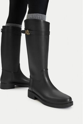 Kalosze damskie jesienne LAUREN RALPH LAUREN ze sklepu: eobuwie.pl w kategorii: Kalosze damskie - zdjęcie WP-EBWP-9KUZS-09B_0000305545305
