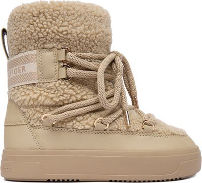 Tommy Hilfiger - Śniegowce damskie zimowe ze sklepu: eobuwie.pl w kategorii: Śniegowce damskie - zdjęcie WP-EBWP-9KUZS-09B_0000305550996