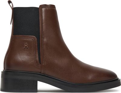 Botki jesienne Tommy Hilfiger ze sklepu: eobuwie.pl w kategorii: Botki - zdjęcie WP-EBWP-9KUZS-09B_0000305551146
