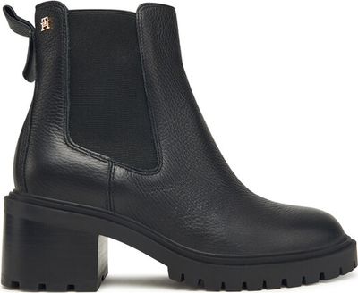 Botki na jesień Tommy Hilfiger ze sklepu: eobuwie.pl w kategorii: Botki - zdjęcie WP-EBWP-9KUZS-09B_0000305551535