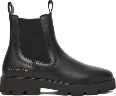 Tommy Hilfiger - Botki jesienne ze sklepu: eobuwie.pl w kategorii: Botki - zdjęcie WP-EBWP-9KUZS-09B_0000305551542