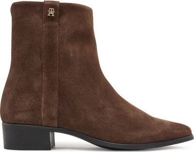 Botki jesienne Tommy Hilfiger ze sklepu: eobuwie.pl w kategorii: Botki - zdjęcie WP-EBWP-9KUZS-09B_0000305551801
