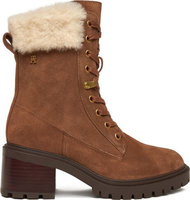 Botki jesienne Tommy Hilfiger ze sklepu: eobuwie.pl w kategorii: Botki - zdjęcie WP-EBWP-9KUZS-09B_0000305551993