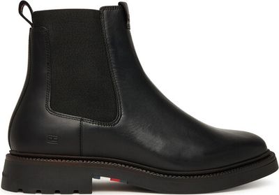 Buty zimowe męskie na zimę Tommy Hilfiger ze sklepu: eobuwie.pl w kategorii: Buty zimowe męskie - zdjęcie WP-EBWP-9KUZS-09B_0000305552266