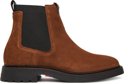 Buty zimowe męskie na zimę Tommy Hilfiger ze sklepu: eobuwie.pl w kategorii: Buty zimowe męskie - zdjęcie WP-EBWP-9KUZS-09B_0000305552303