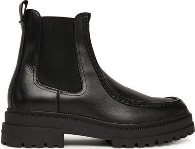Buty zimowe męskie na jesień Tommy Hilfiger ze sklepu: eobuwie.pl w kategorii: Buty zimowe męskie - zdjęcie WP-EBWP-9KUZS-09B_0000305552839