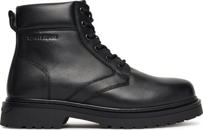 Buty zimowe męskie zimowe Tommy Jeans ze sklepu: eobuwie.pl w kategorii: Buty zimowe męskie - zdjęcie WP-EBWP-9KUZS-09B_0000305553003