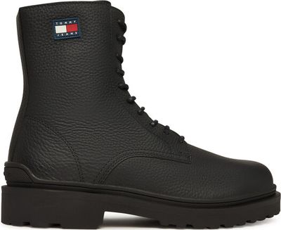 Buty zimowe męskie na zimę Tommy Jeans ze sklepu: eobuwie.pl w kategorii: Buty zimowe męskie - zdjęcie WP-EBWP-9KUZS-09B_0000305553171
