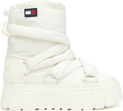 Śniegowce damskie na zimę Tommy Jeans ze sklepu: eobuwie.pl w kategorii: Śniegowce damskie - zdjęcie WP-EBWP-9KUZS-09B_0000305553645