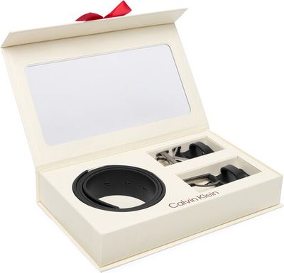 Pasek Calvin Klein ze sklepu: eobuwie.pl w kategorii: Paski męskie - zdjęcie WP-EBWP-9KUZS-09B_0000305554918