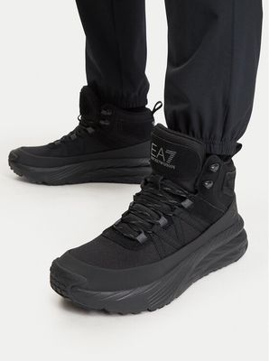 Buty sportowe męskie jesienne EA7 Emporio Armani ze sklepu: eobuwie.pl w kategorii: Buty sportowe męskie