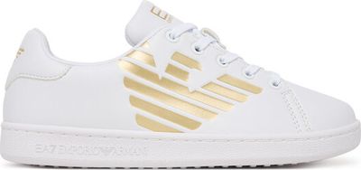 Buty sportowe dziecięce wiosenne EA7 Emporio Armani ze sklepu: eobuwie.pl w kategorii: Buty sportowe dziecięce - zdjęcie WP-EBWP-9KUZS-09B_0000305577849